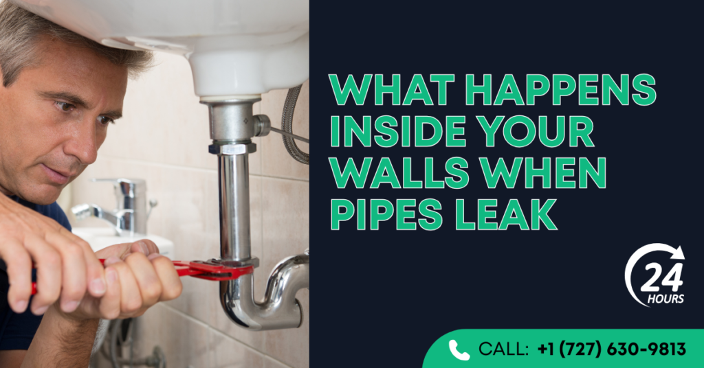 What Happens Inside Your Walls When Pipes Leak